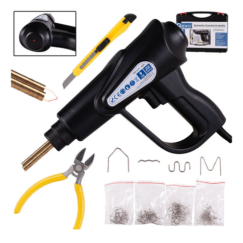 Pištoľ - zváračka na plasty s 200 sponami 70W