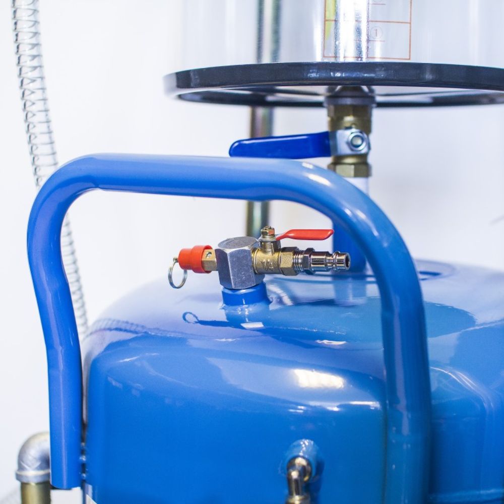 Pneumatický zberač - odsávač oleja 80l Castex