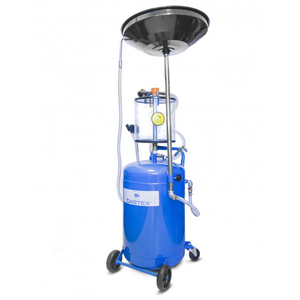 Pneumatický zberač - odsávač oleja 80l Castex