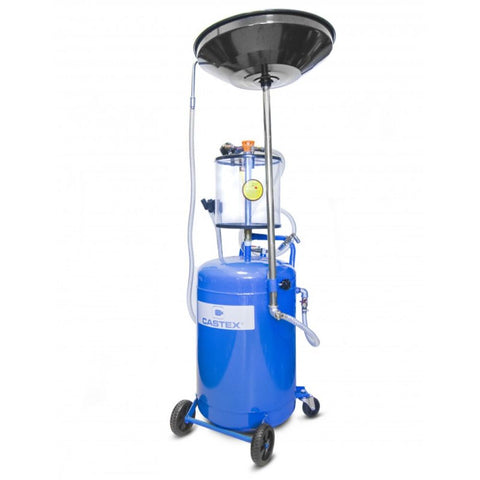 Pneumatický zberač - odsávač oleja 80l Castex