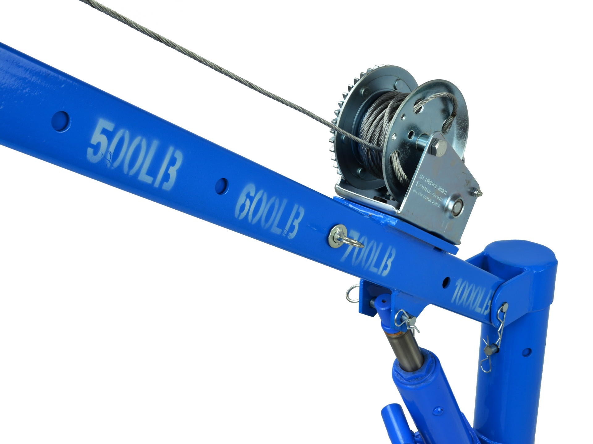 Hydraulický žeriav s navijákom 450kg Geko