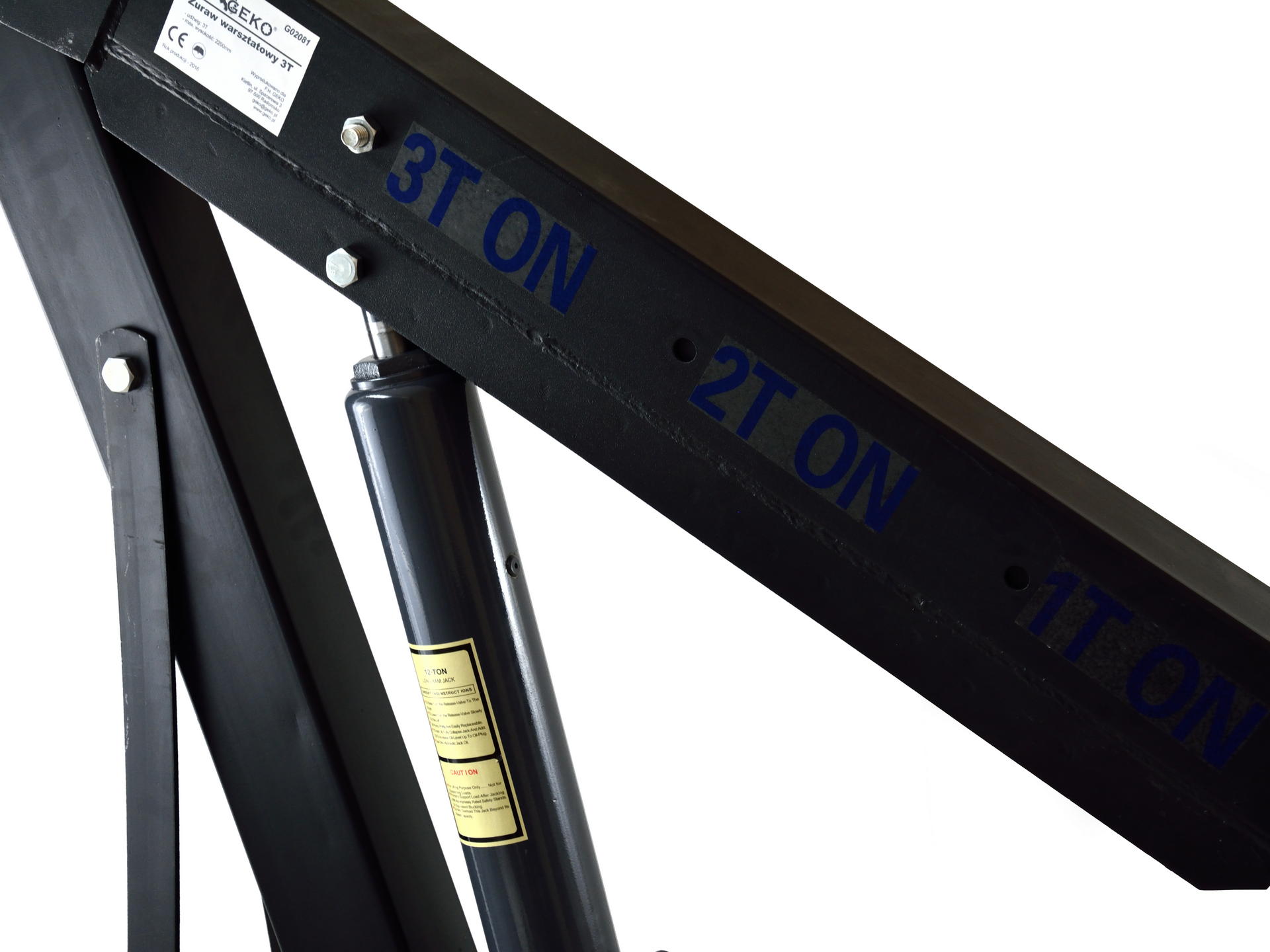 Dielenský hydraulický žeriav - žirafa 3t